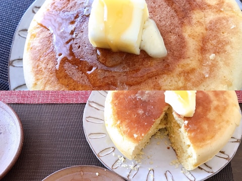 staubでぐりとぐら風ホットケーキ！ストウブ